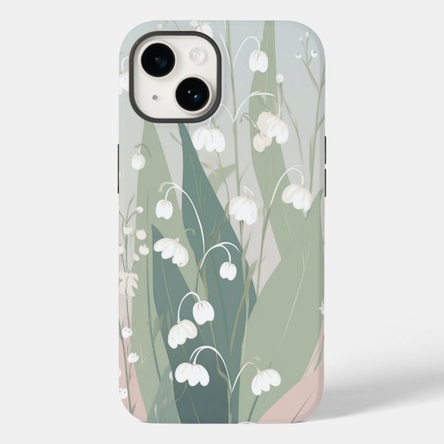 Cute lily of the valley pastel  Case-Mate iPhone case (Back)