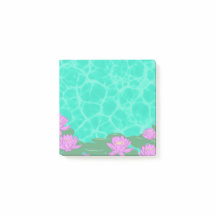 Cute Lilypad Sticky Notes