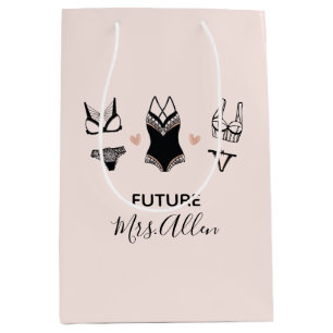 Cute Lingerie Bridal Shower Gift Bag