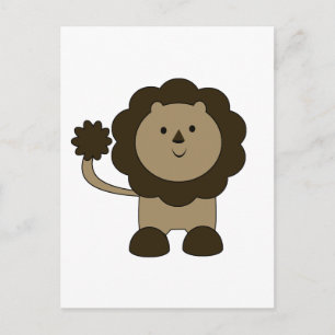 Cute Lion Postcard
