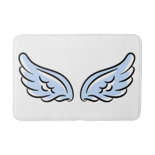 Cute Little Angel’s Wings Bath Mat