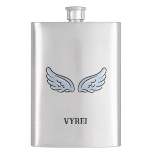 Cute Little Angel’s Wings Hip Flask