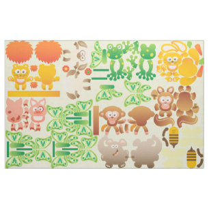 Cute Little Animals to be done by Yourself Fabric