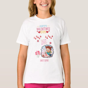 Cute Little Artist Valentine’s Day Kids T-Shirt 