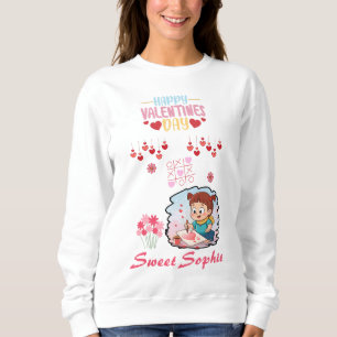 Cute Little Artist Valentine’s Day Kids T-Shirt Sweatshirt