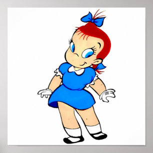 Cute Little Audrey  Poster