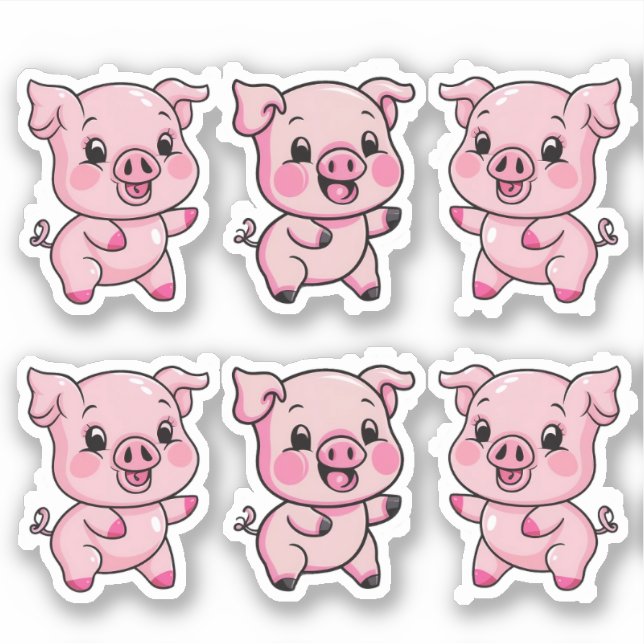 Cute Little Baby Pig (Front)