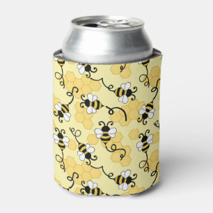 Cute little bees pattern can cooler