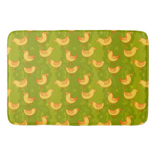 Cute Little Birds Bath Mat