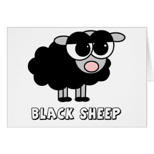 Cute Little Black Sheep