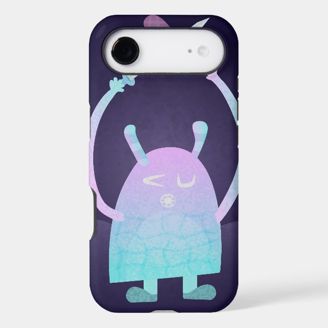 Cute Little Blue Monster (Back)