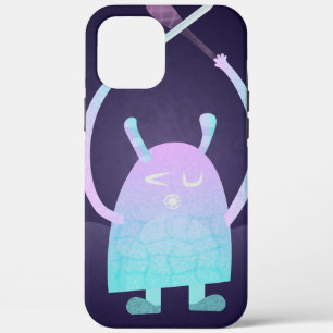 Cute Little Blue Monster iPhone 12 Pro Max Case