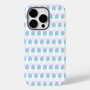 Cute Little Blue Monster Case-Mate iPhone 14 Pro Case