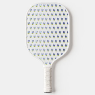 Cute Little Bluebonnets Flowers Texas Girly Pickleball Paddle