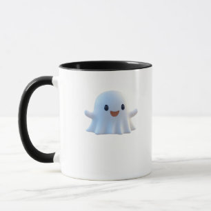 Cute Little Boo Retro Graphic Mug