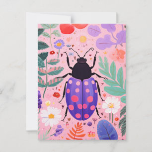Cute Little Bug Postcard