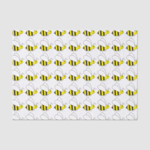 Cute Little Bumble Bee Cartoon Tissue Paper