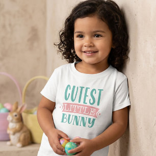 Cute Little Bunny Easter T-Shirt for Kids