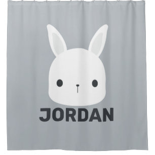 Cute Little Bunny Rabbit with Personalized Name