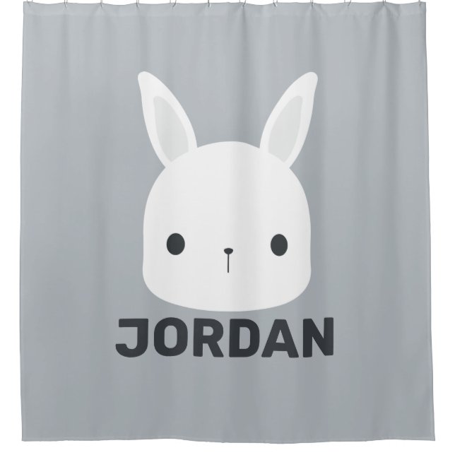 Cute Little Bunny Rabbit  with Personalized Name (Front)