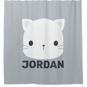 Cute Little Cat with Personalized Name