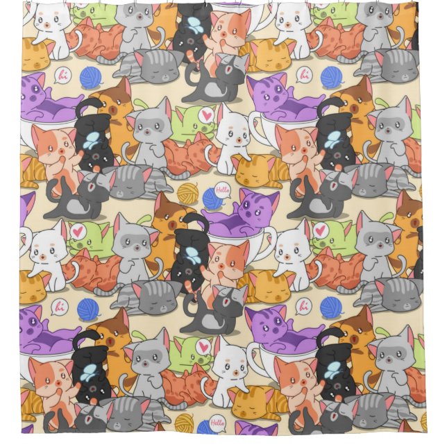 Cute Little Cats Pattern (Front)