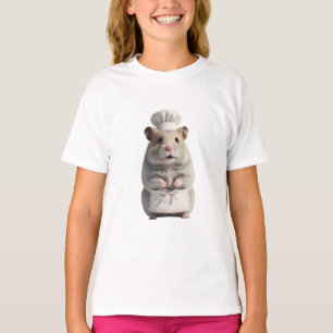 Cute Little Chef Hamster Kids T-Shirt