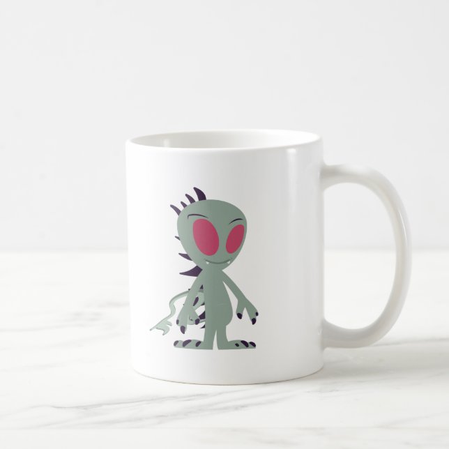 Cute little Chupacabra Coffee Mug (Right)