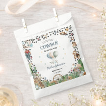 Cute Little Cowboy Western Watercolor