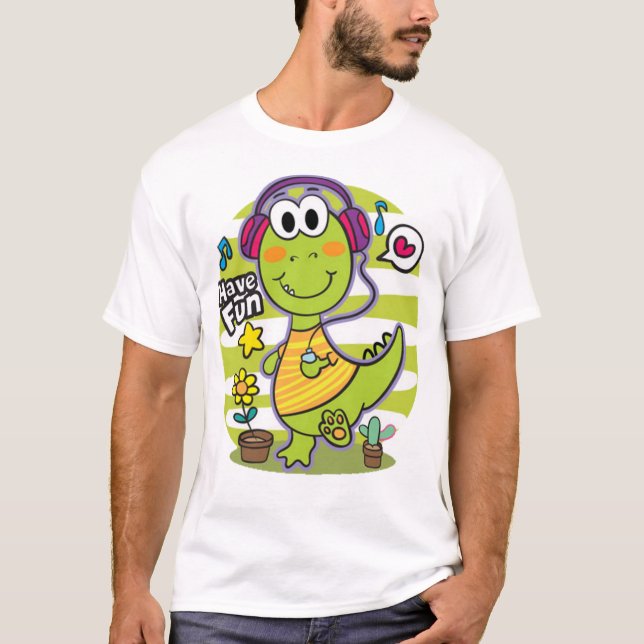 Cute little dinosaur T-Shirt (Front)