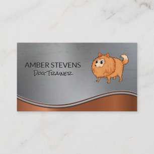 Cute Little Dog   Animal Services Business Card