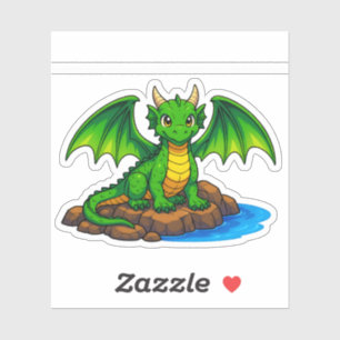 Cute little dragon for kids events