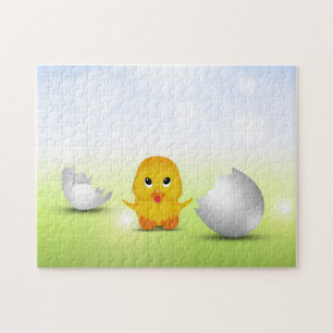 Cute Little Easter Chick - Puzzle