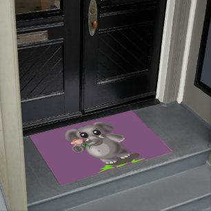 Cute Little Elephant Doormat