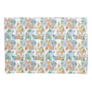 Cute Little Fox Pattern Pillowcase