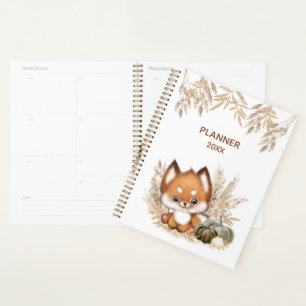 Cute Little Fox Planner