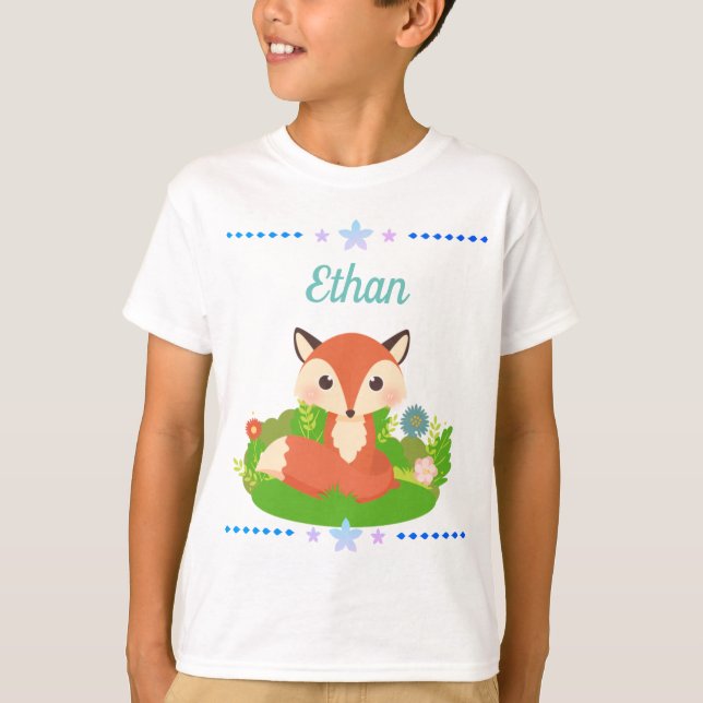 Cute Little Fox T-Shirt (Front)