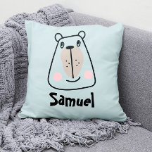 Cute little funny bear personalized