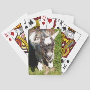 CUTE LITTLE GOAT PLAYING CARDS