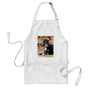 CUTE LITTLE GOAT STANDARD APRON