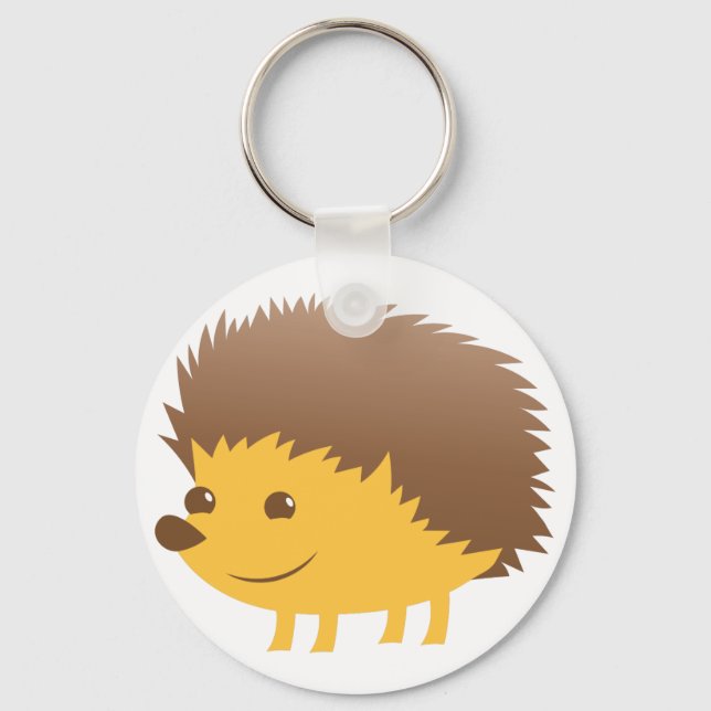 cute little hedgehog keychain (Front)