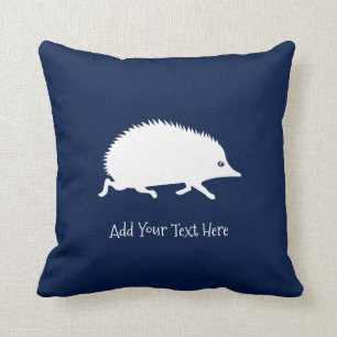 Cute Little Hedgehog Throw Pillow