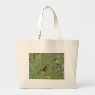 Cute little Hummingbird Large Tote Bag