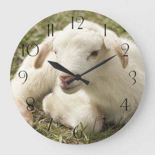 Cute little kid large clock