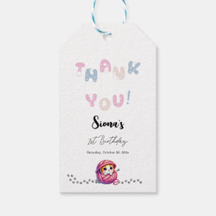 Cute Little Kitten 1st Birthday Gift Tags