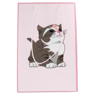 Cute Little Kitten Medium Gift Bag