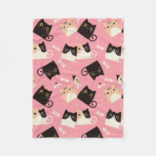 Cute little kittens  fleece blanket