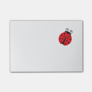 Cute Little Ladybug Post-it Notes