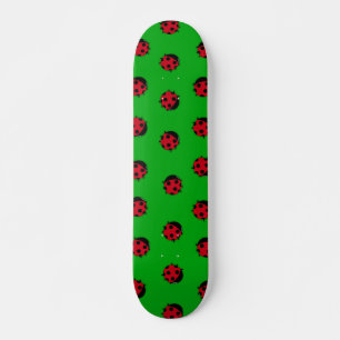Cute Little Ladybugs- Green Skateboard Decks