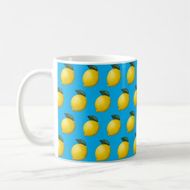Cute Little Lemon Coffee Mug (Left)